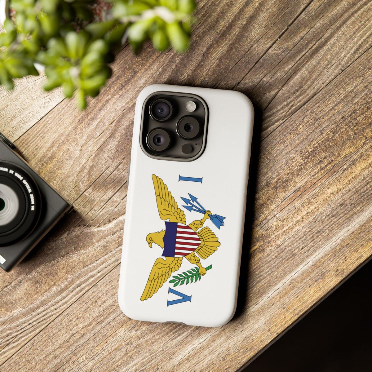 US Virgin Islands Flag Tough Phone Case - Irie Blues Boutique