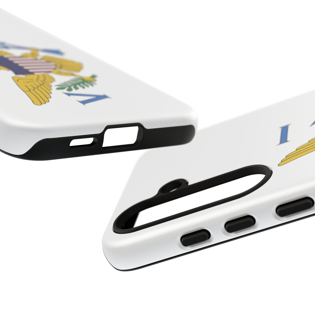US Virgin Islands Flag Tough Phone Case - Irie Blues Boutique