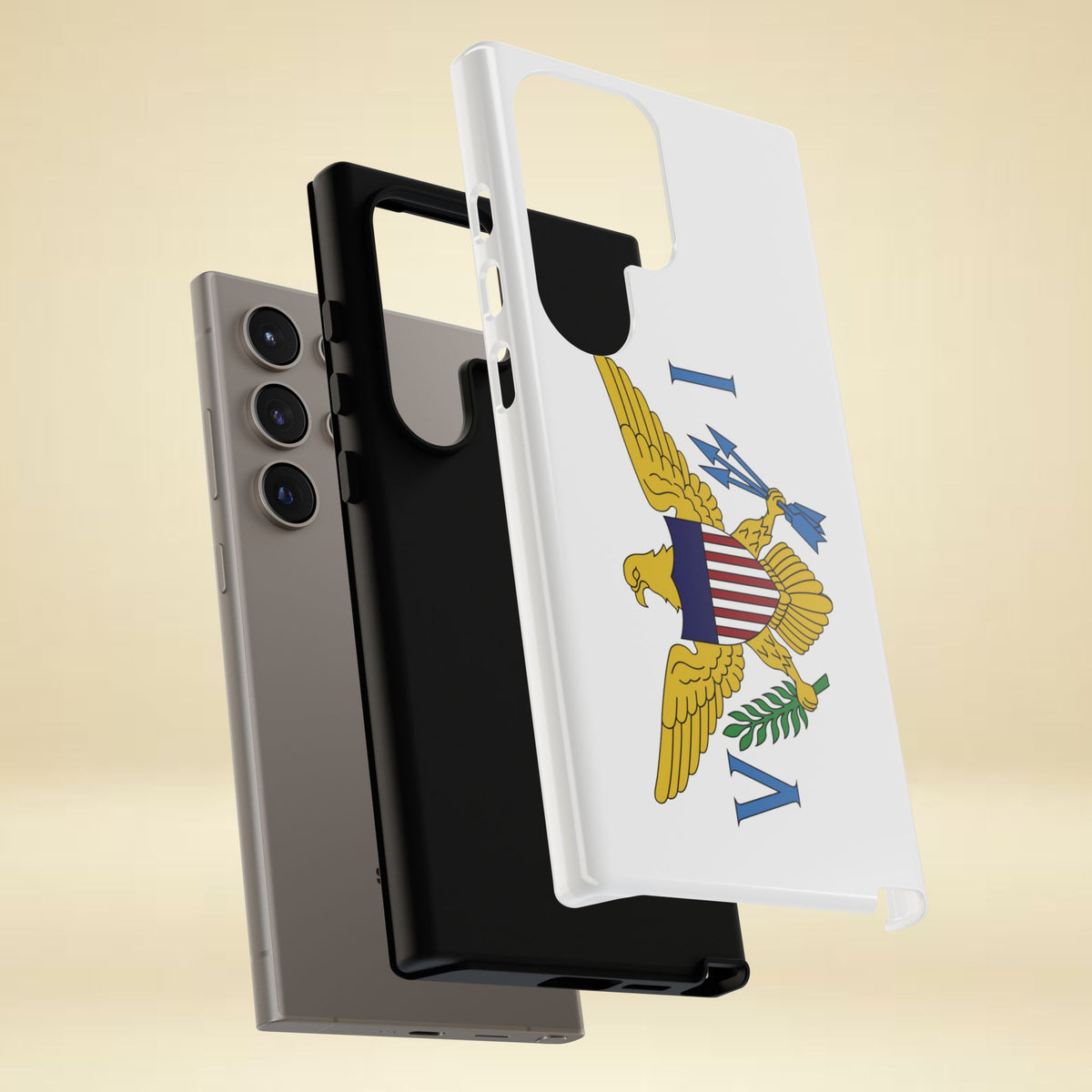 US Virgin Islands Flag Tough Phone Case - Irie Blues Boutique