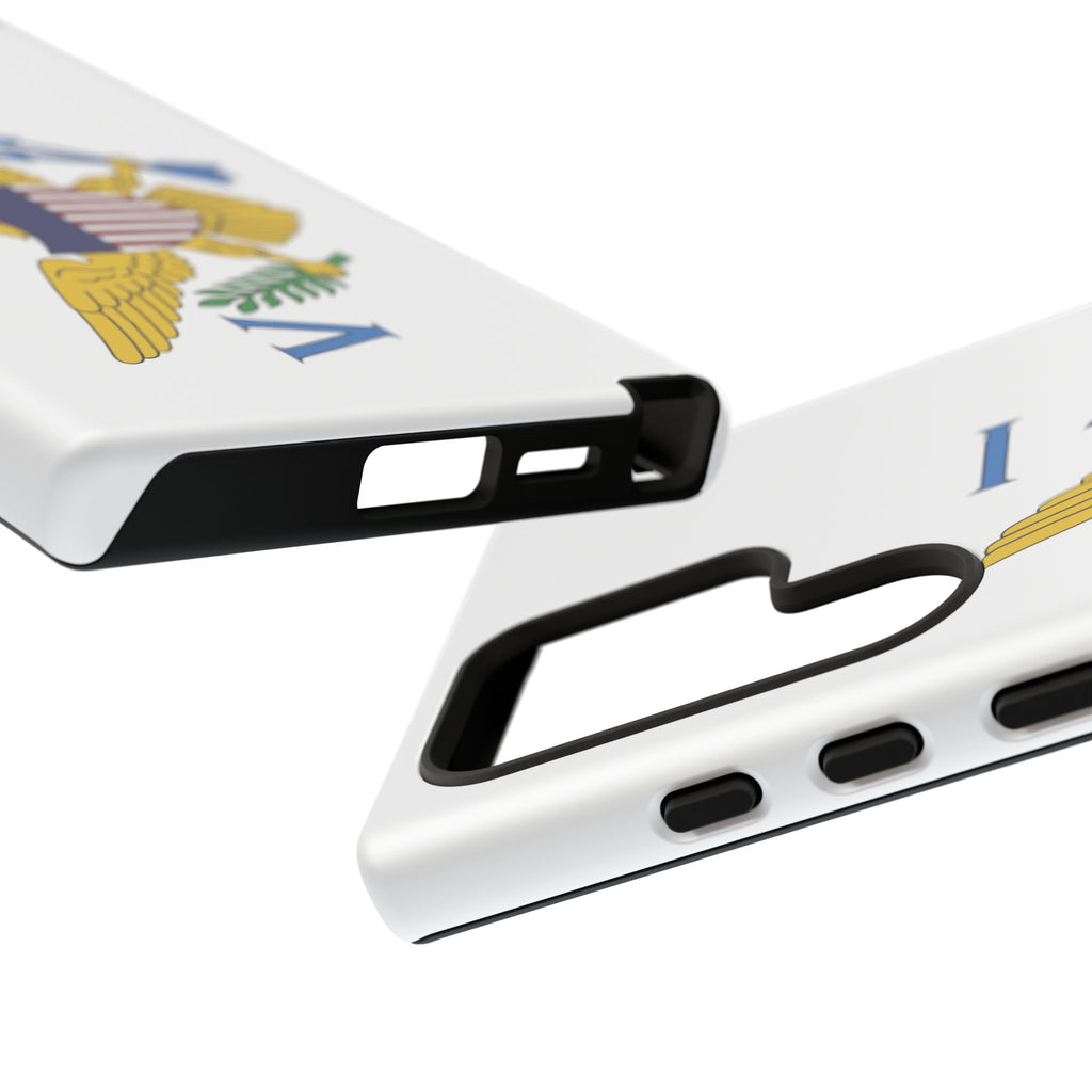 US Virgin Islands Flag Tough Phone Case - Irie Blues Boutique