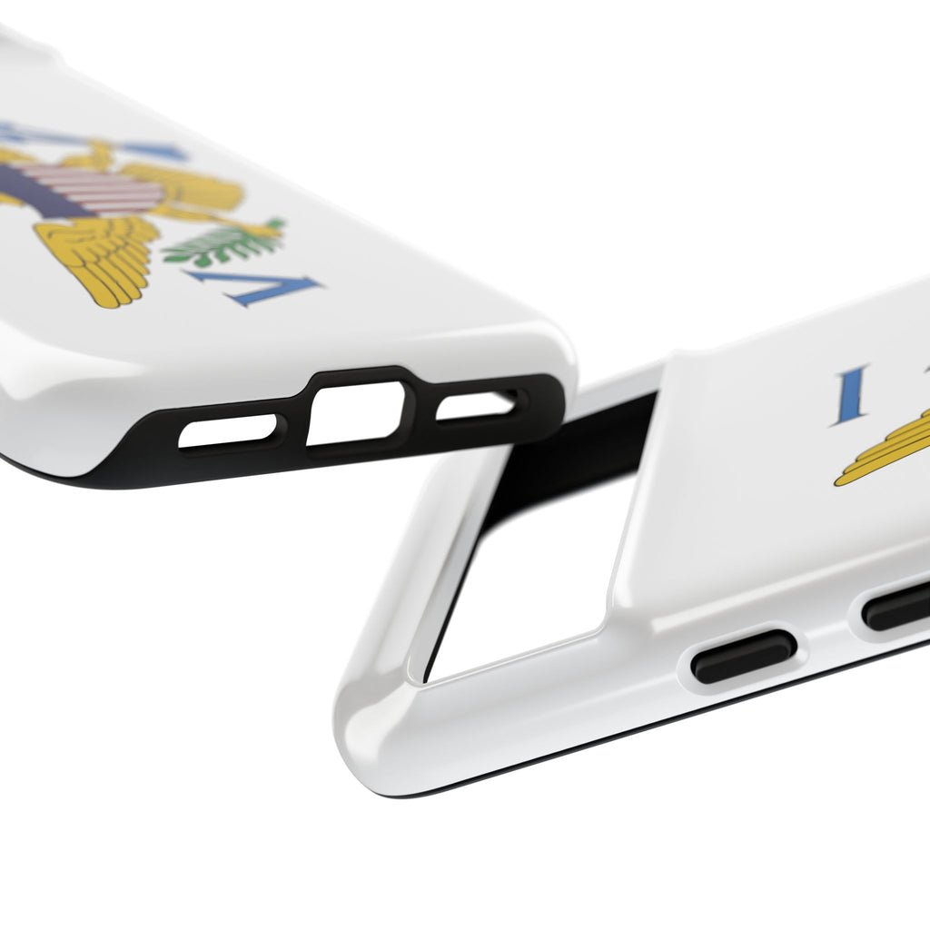 US Virgin Islands Flag Tough Phone Case - Irie Blues Boutique