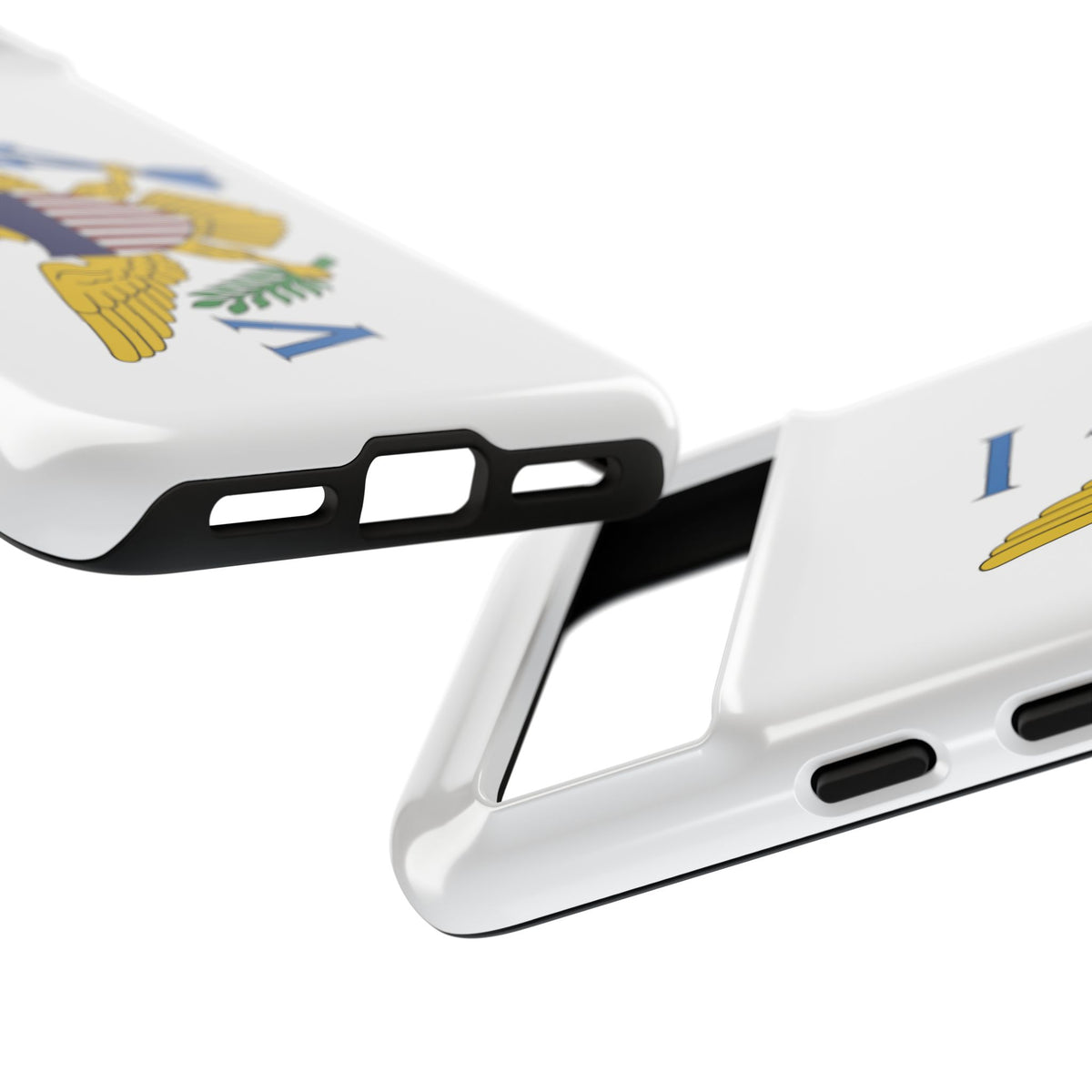 US Virgin Islands Flag Tough Phone Case - Irie Blues Boutique