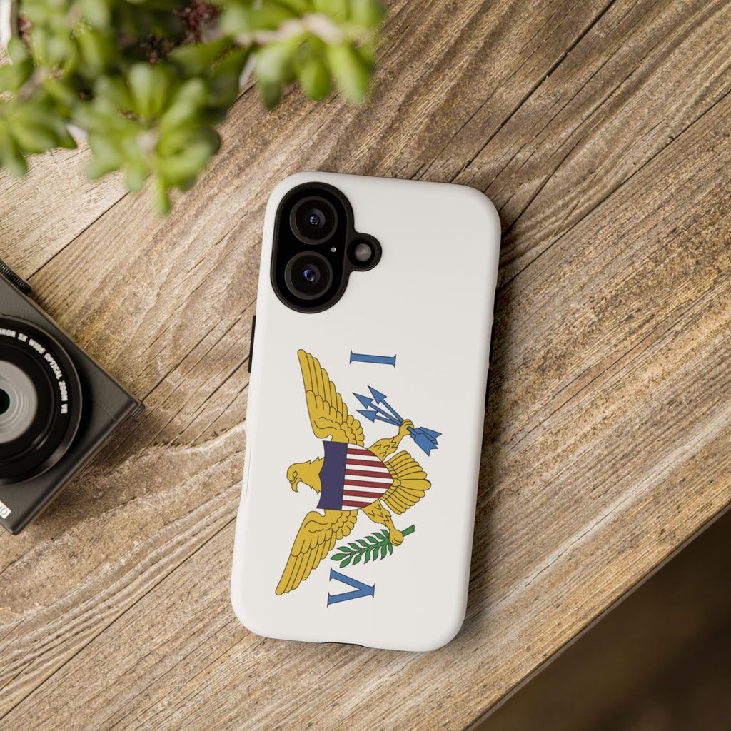 US Virgin Islands Flag Tough Phone Case - Irie Blues Boutique