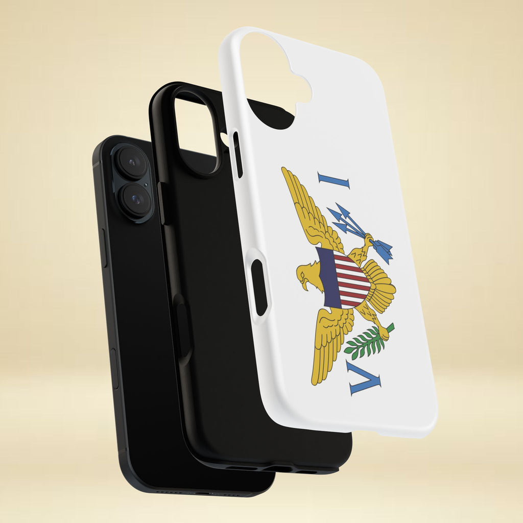 US Virgin Islands Flag Tough Phone Case - Irie Blues Boutique