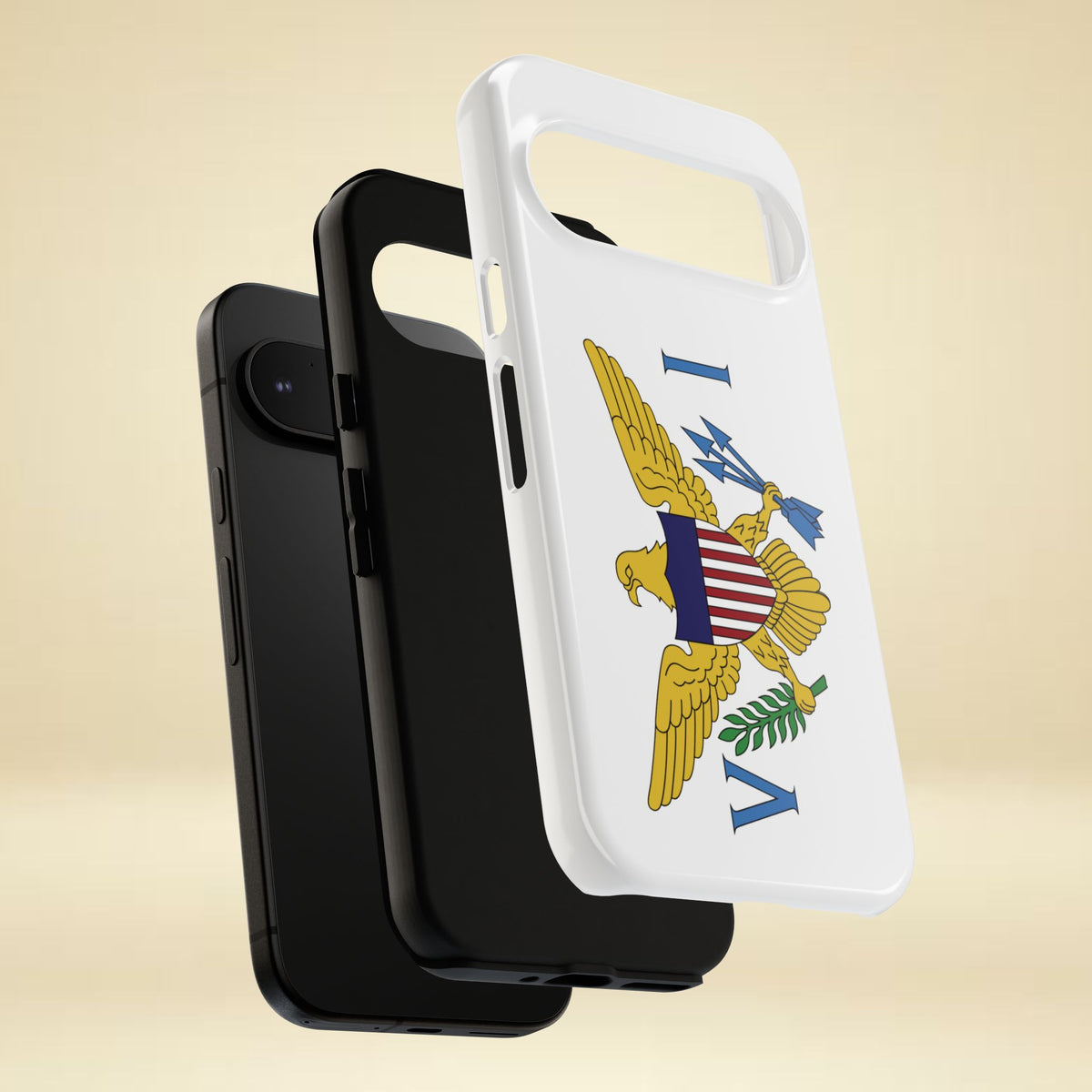 US Virgin Islands Flag Tough Phone Case - Irie Blues Boutique