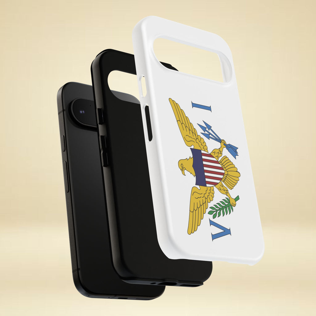US Virgin Islands Flag Tough Phone Case - Irie Blues Boutique