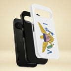 US Virgin Islands Flag Tough Phone Case - Irie Blues Boutique