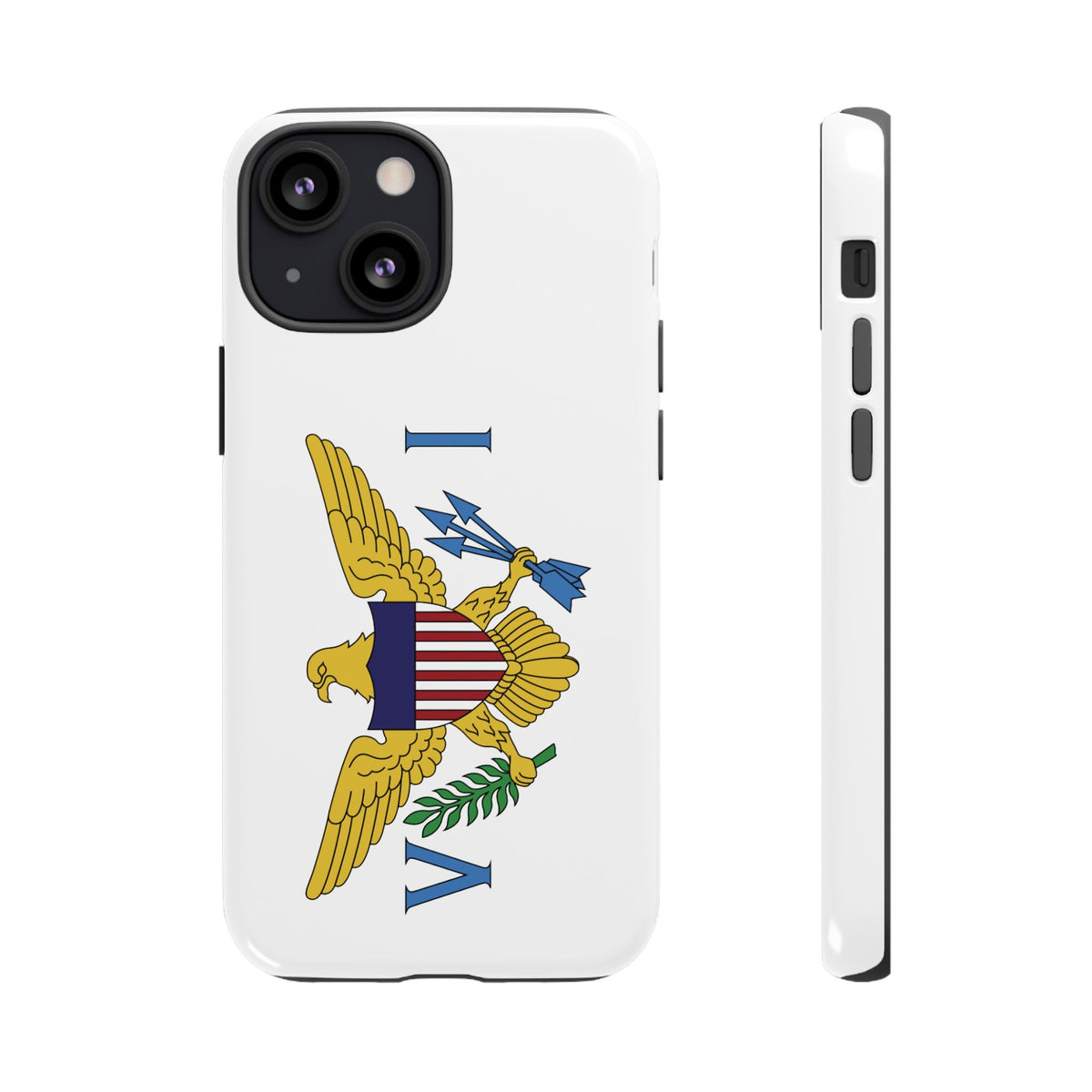 US Virgin Islands Flag Tough Phone Case - Irie Blues Boutique