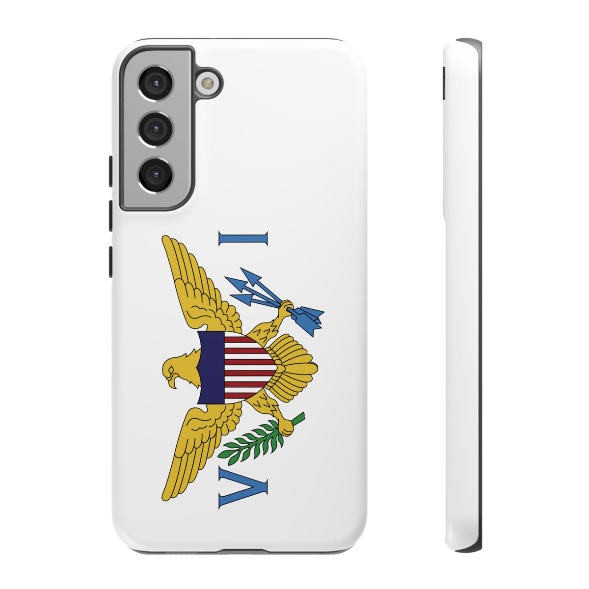 US Virgin Islands Flag Tough Phone Case - Irie Blues Boutique