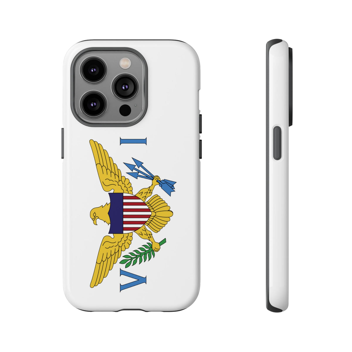 US Virgin Islands Flag Tough Phone Case - Irie Blues Boutique