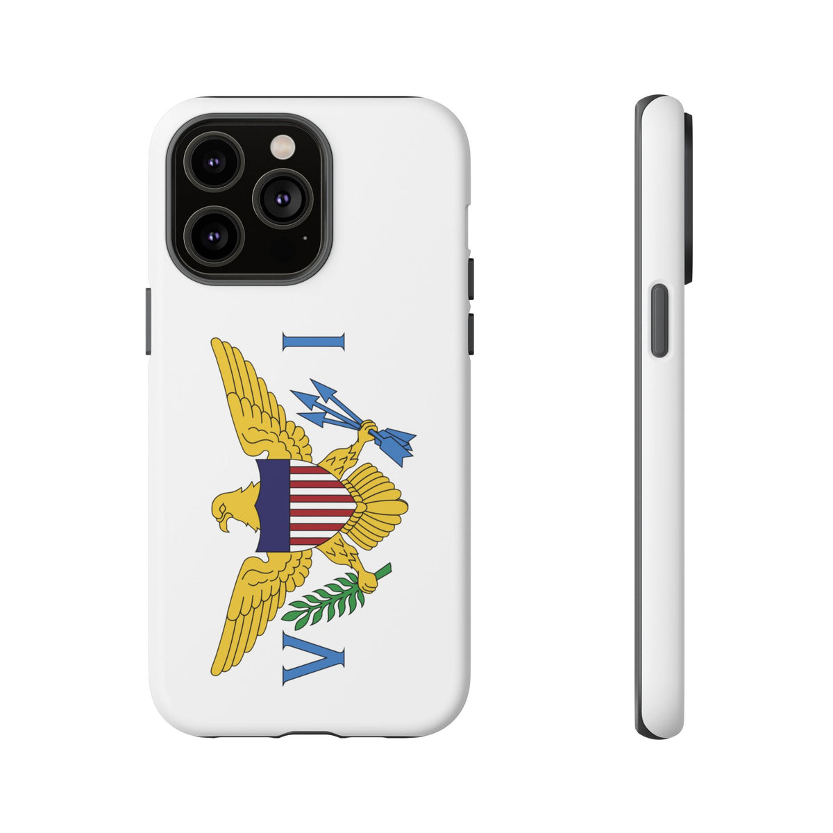 US Virgin Islands Flag Tough Phone Case - Irie Blues Boutique